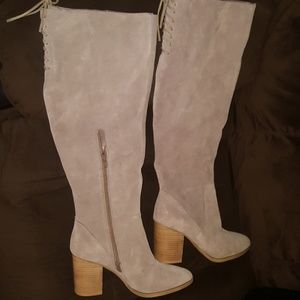Steve Madden Over the Knee suede boots